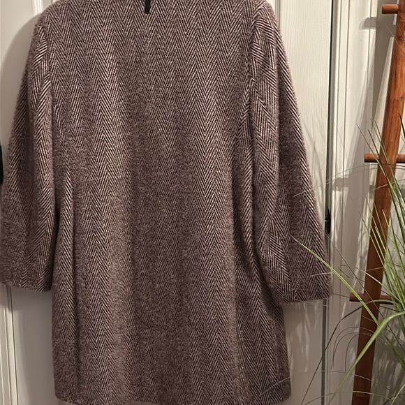 DKNY Women's Herringbone Soft-Touch Walker Coat, Created for Macy’s, Size XXL - Picture 9 of 16